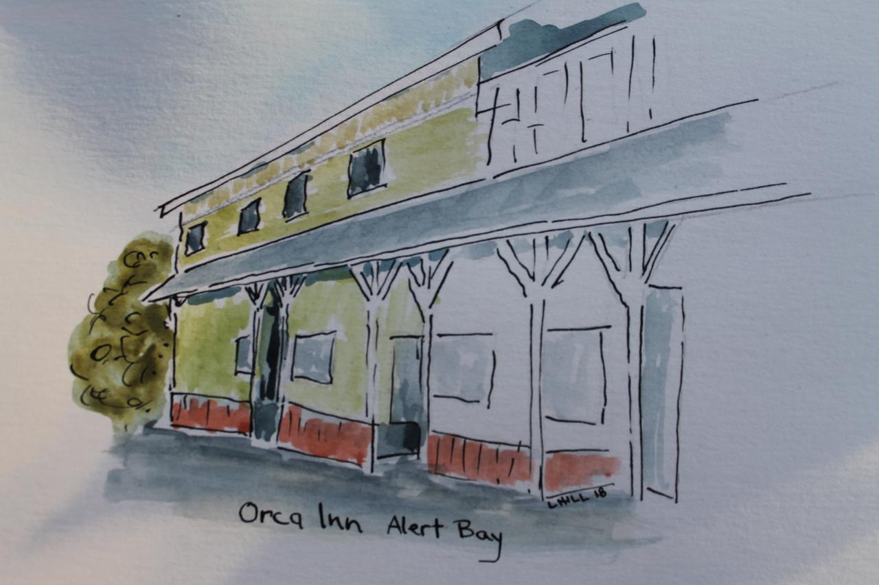 Orca Inn Alert Bay Exteriör bild